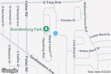 Map image of the property - 7713 Brandenburg Way