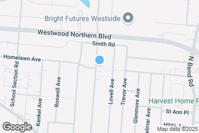 Map image of the property - 4010 Washington Ave