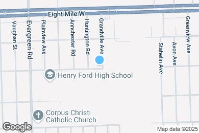Map image of the property - 20201 Grandville Ave