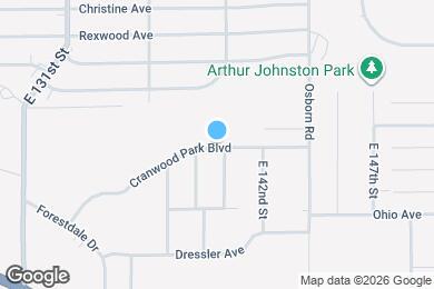 Map image of the property - 13823 Cranwood Park Blvd