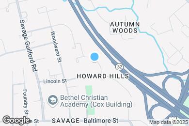 Map image of the property - Howard Hills Townhomes