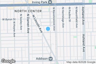 Map image of the property - 1844 W Grace St
