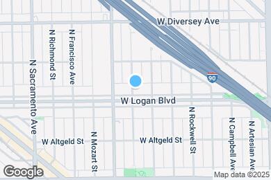 Map image of the property - 2613 N Fairfield Ave