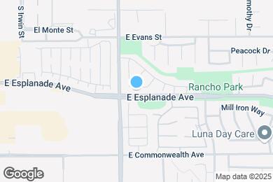Map image of the property - 1739 Plume Ln