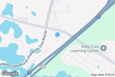 Map image of the property - Champions Chase in Champions Gate, FL