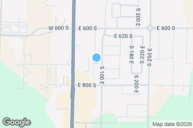 Map image of the property - 84 E 715 S