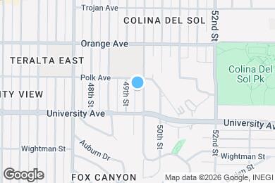 Map image of the property - 4064 Winona Ave