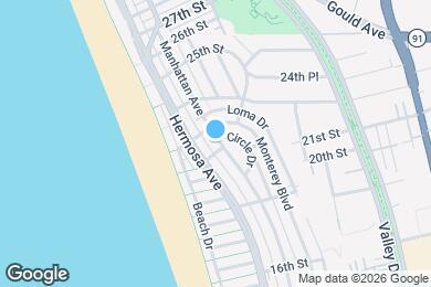 Map image of the property - 2125 Manhattan Ave