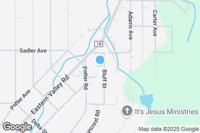 Map image of the property - 1008 Bluff St