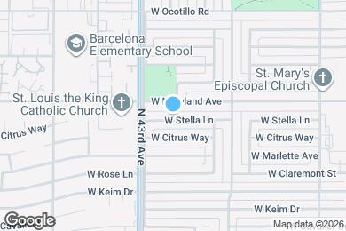 Map image of the property - 4214 W Stella Ln