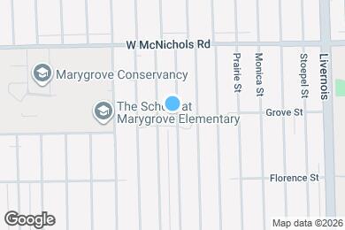 Map image of the property - 16665 Tuller St
