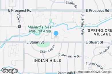 Map image of the property - 817 Cherokee Dr