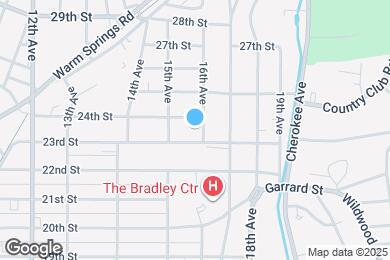 Map image of the property - 2307 16th Ave