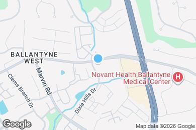 Map image of the property - Evoke Living at Ballantyne