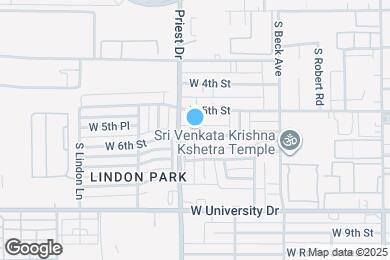 Map image of the property - 1328 W 6th St