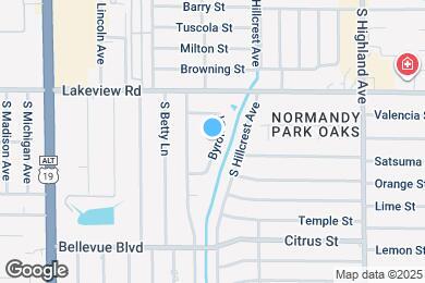 Map image of the property - 1346 Byron Dr