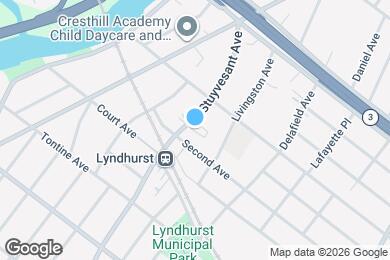 Map image of the property - Stuyvesant Commons - Lyndhurst