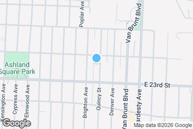 Map image of the property - 2214 Quincy St