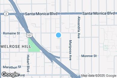 Map image of the property - 953 Normandie Ave