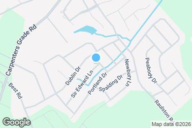 Map image of the property - 2303 Sir Edward Ln