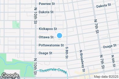Map image of the property - 821 Ottawa St
