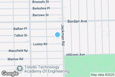 Map image of the property - 1725 Talbot St