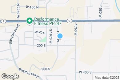 Map image of the property - 145 S 1930 W