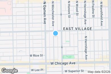 Map image of the property - 939 N Winchester Ave