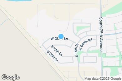 Map image of the property - 7737 W Glass Ln