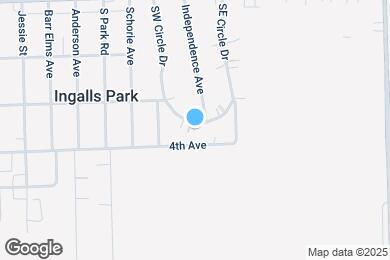 Map image of the property - 321 SW Circle Dr