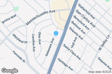 Map image of the property - 2449 Delaware Ave