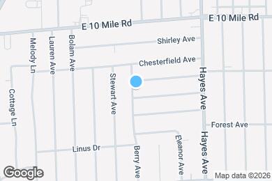 Map image of the property - 24612 Berry Ave