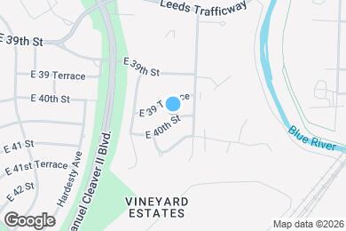 Map image of the property - 5700 E 40th St