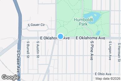 Map image of the property - 3104 S Griffin Ave