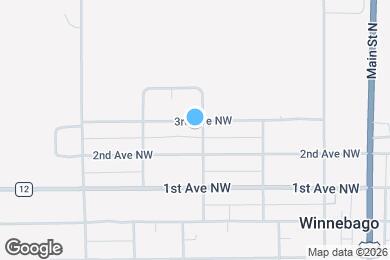 Map image of the property - 233 4th St NW