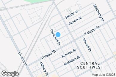 Map image of the property - 2402 Campbell St