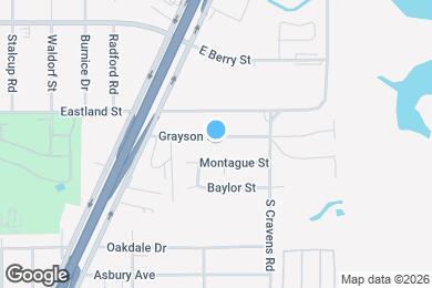 Map image of the property - 5824 Grayson St