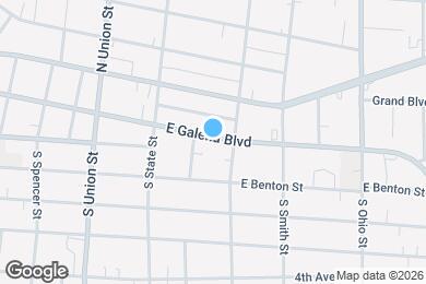 Map image of the property - 783 E Galena Blvd
