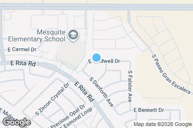 Map image of the property - 9550 E Caldwell Dr