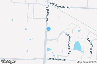 Map image of the property - 1436 SW Winthrop Dr