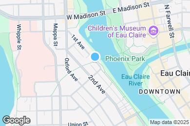 Map image of the property - 1114 1st Ave