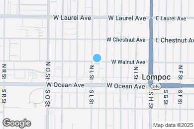 Map image of the property - 414 W Walnut Ave