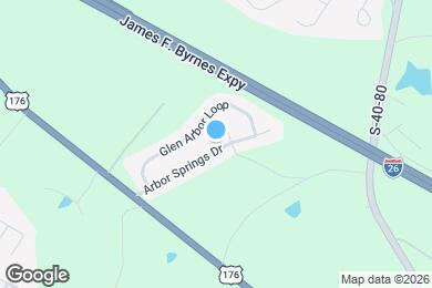 Map image of the property - 163 Arbor Springs Dr