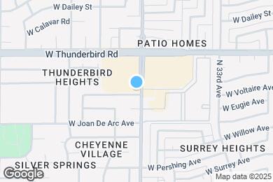 Map image of the property - 3502 W Voltaire Ave