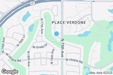 Map image of the property - 7519 W Sequoia Dr