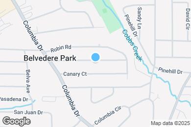 Map image of the property - 3191 Bluebird Ln