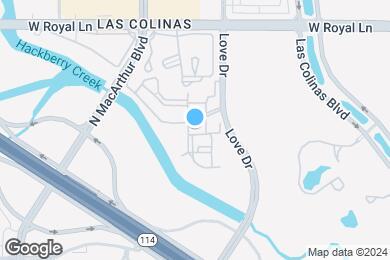 Map image of the property - Grand Venetian at Las Colinas