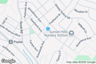 Map image of the property - 364 Broadmoor Ave