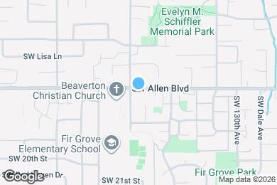 Map image of the property - Fir Grove