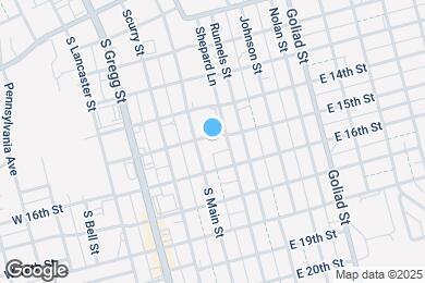 Map image of the property - 106 E 15th St